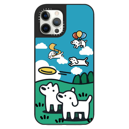 Picnic Puppy_Clear Impact Phone Case [1607724]