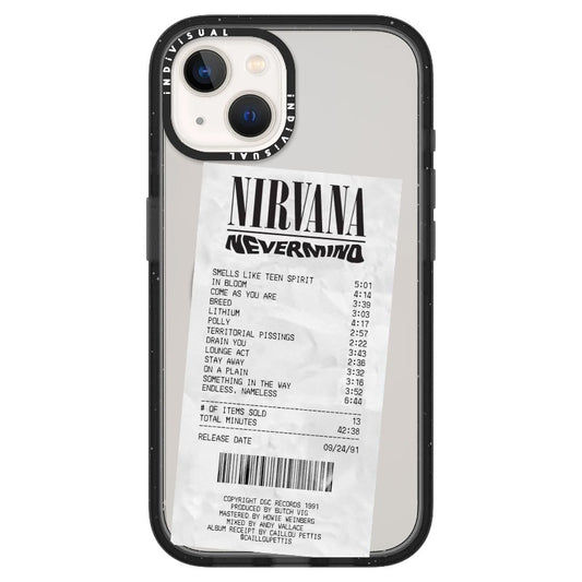 Nirvana Never Mind Receipt Style Phone Case_ iPhone Ultra-MagSafe Case [1509077]