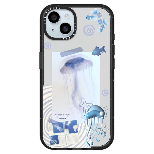 Blue Ocean Jellyfish Collage Phone Case_iPhone Ultra-Impact Case [1447936]