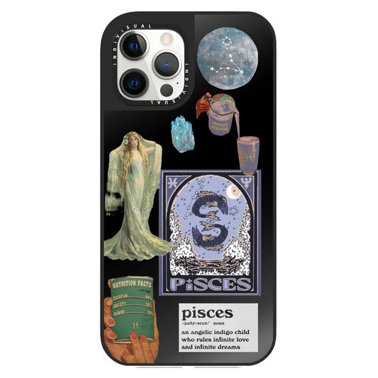 Zodiac Sign Series Pisces Phone Case_Clear Impact Phone Case [1284655]