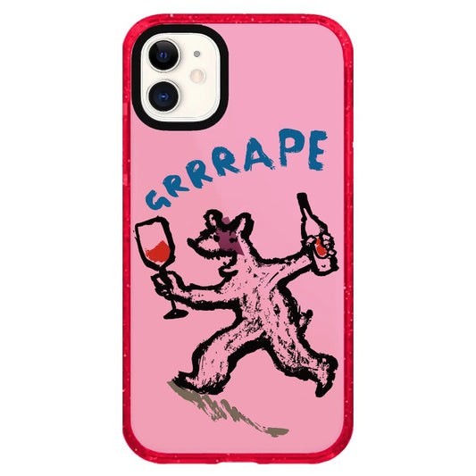 "Grrrape!"_iPhone Clear Impact Case Limited  [1503698]