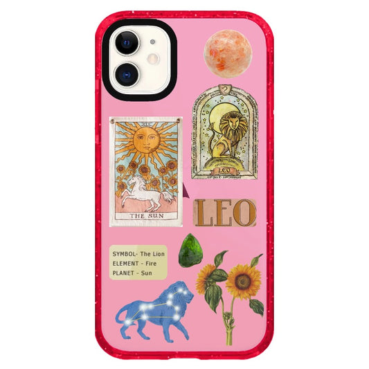 Zodiac Sign Series Leo Phone Case_iPhone Clear Impact Case Limited  [1284638]