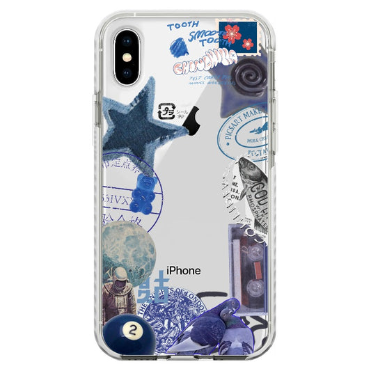 Sea blue_iPhone Clear Impact Case [1519343]