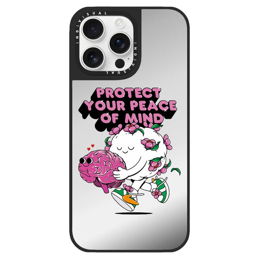 "Protect Your Peace of Mind"_Clear Impact Phone Case [1607261]