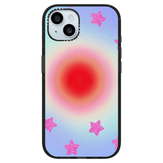 Blue and Red Radient With Stars Phone Case_iPhone Ultra-Impact Case [1535162]