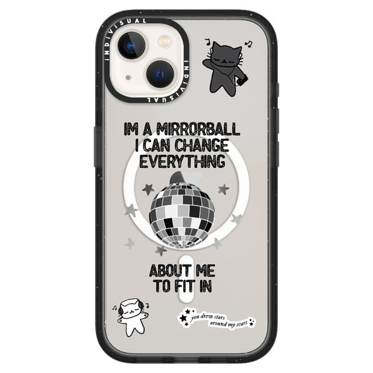 Mirror Ball Theme Cute Doodle Phone Case_ iPhone Ultra-MagSafe Case [1267325]