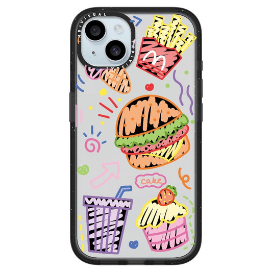 Burger and Fries Foodie Phone Case_iPhone Ultra-Impact Case [1503049]