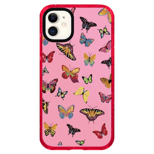 Colorful Butterflies Phone Case_iPhone Clear Impact Case Limited  [1501152]