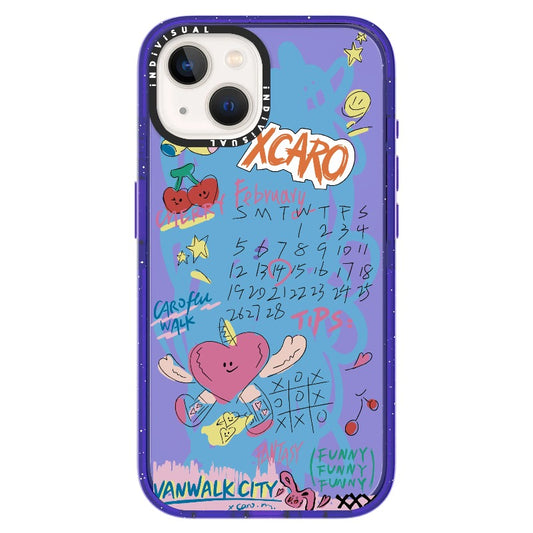 Calendar on Sketch Book_iPhone Ultra-Impact Case [1502995]