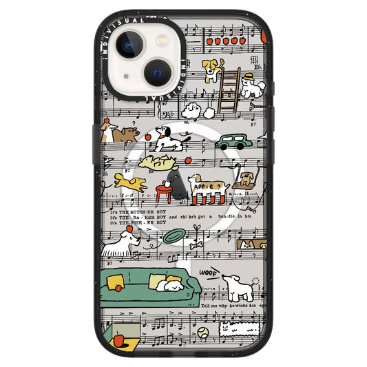 Music Score and Puppy_ iPhone Ultra-MagSafe Case [1507521]