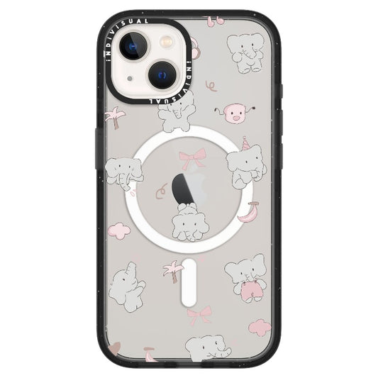 Cute Elephant and Bow_ iPhone Ultra-MagSafe Case [1502838]