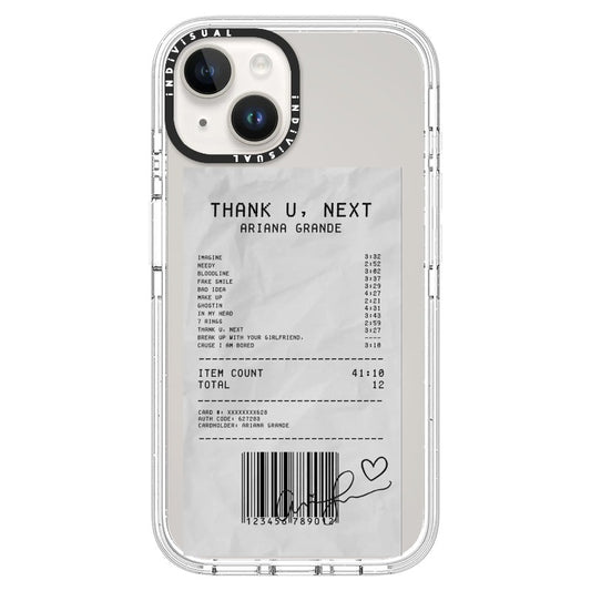 Thank You Next Receipt Style Phone Case_iPhone Ultra-Impact Case [1509079]