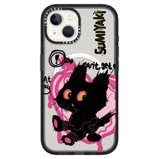 Black Cat Graffiti Style Phone Case_ iPhone Ultra-MagSafe Case [1502049]