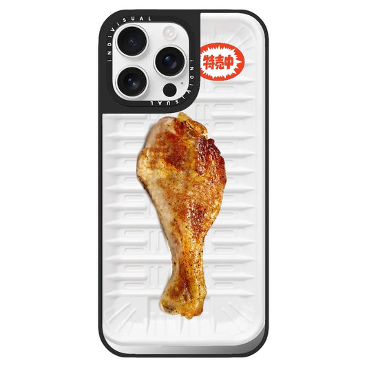 Supermarket Theme Chicken Drumsticks Phone Case_Clear Impact Phone Case [1284329]