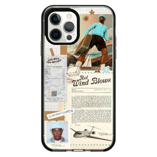 Tyler, the Creater Hot Wind Blows Call Me If You Get Lost Phone Case_iPhone Clear Impact Case Limited  [1289267]