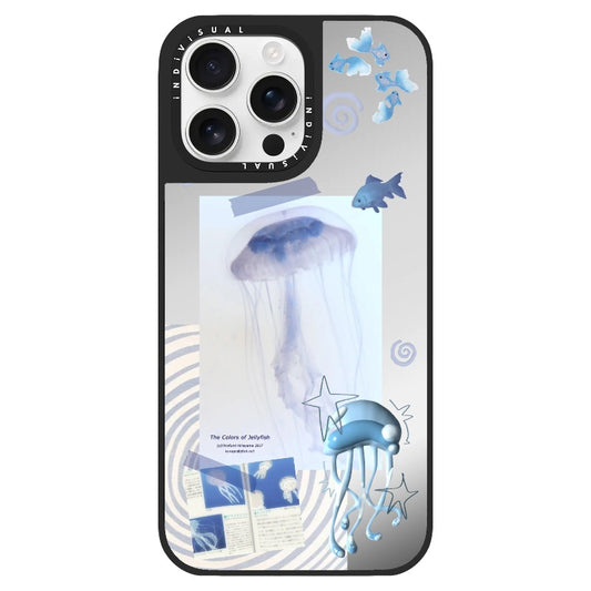 Blue Ocean Jellyfish Collage Phone Case_Clear Impact Phone Case [1447936]