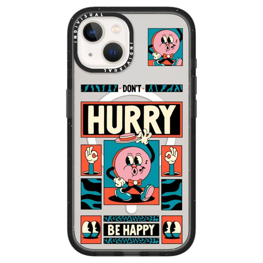 "Don't Hurry Be Happy" Poster Phone Case_ iPhone Ultra-MagSafe Case [1587852]