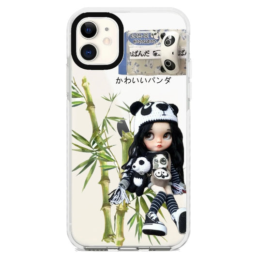 Blythe doll bamboo girl 🐼_iPhone Clear Impact Case [1506571]