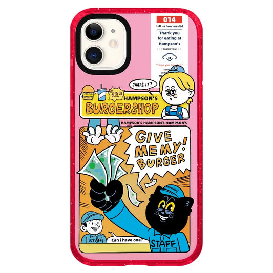 Burger Lover's Choice_iPhone Clear Impact Case Limited  [1503039]