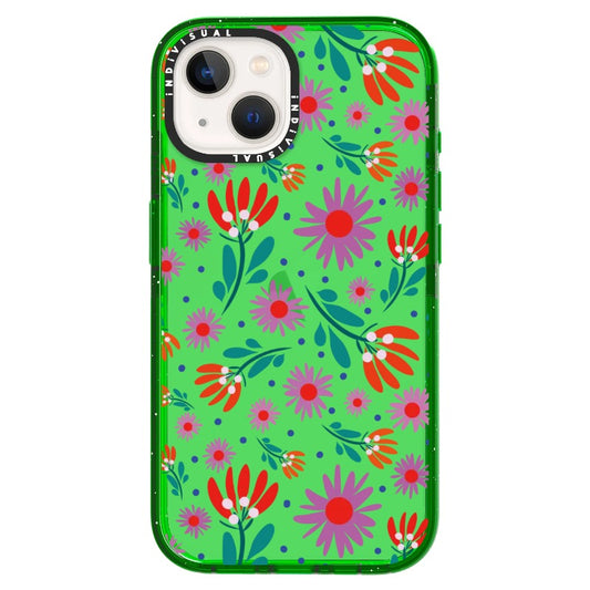 Purple Floral Pattern Phone Case 6_iPhone Ultra-Impact Case [1499278]
