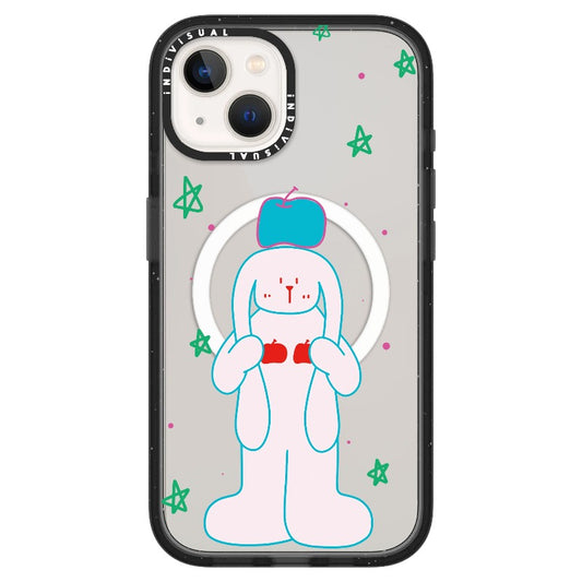 Rabbit and Blue Apple_ iPhone Ultra-MagSafe Case [1503091]