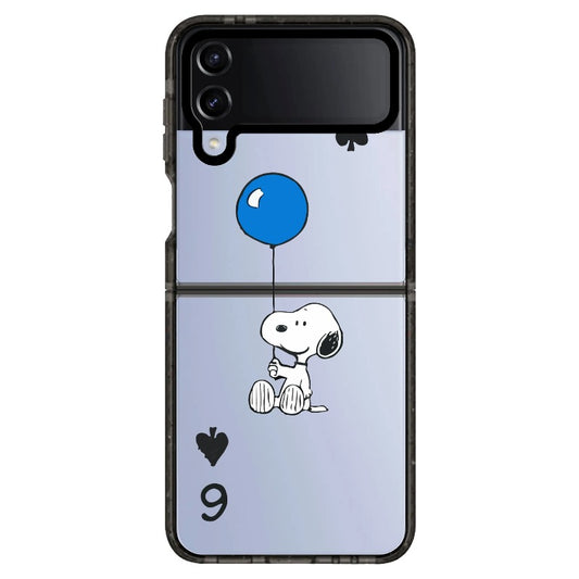 Snoopy, Peanuts, Poker Style Phone Case_Samsung Z Flip [1445143]