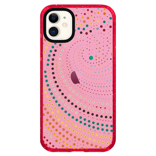 Dots Swirl_iPhone Clear Impact Case Limited  [1503032]