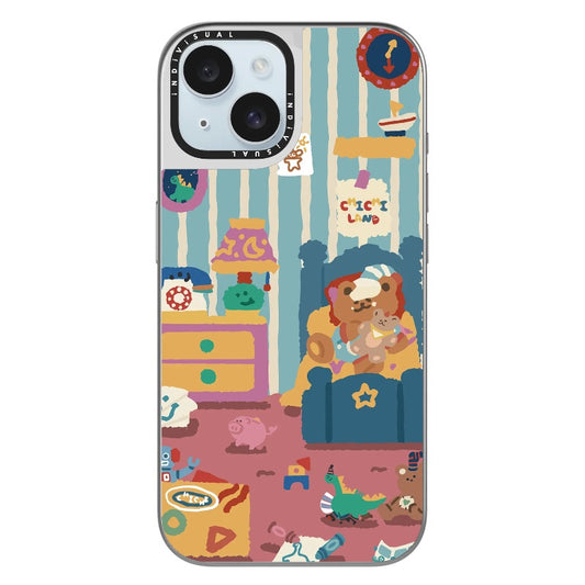 Teddy's Cozy Room_Clear Impact Phone Case [1504425]