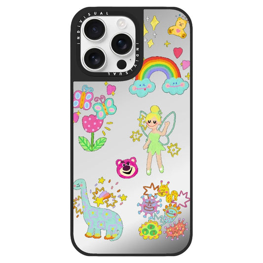 Crayon Style Fairy Tale Theme Phone Case_Clear Impact Phone Case [1459739]