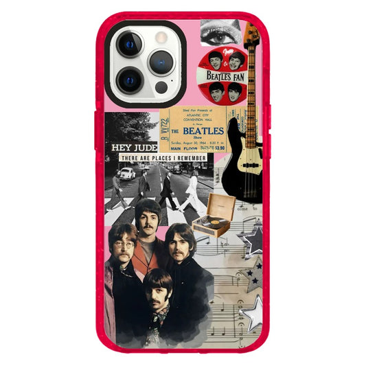 Beatles Collage Styles Phone Case_iPhone Clear Impact Case Limited  [1287001]