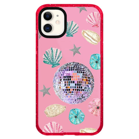 Sea Element with Mirror Ball Coastal iPhone Case_iPhone Clear Impact Case Limited  [1351331]