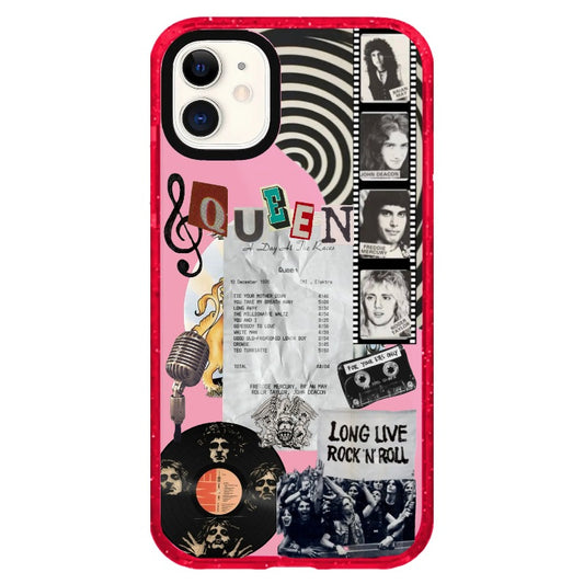 Queen Band Collage Styles Phone Case_iPhone Clear Impact Case Limited  [1287058]