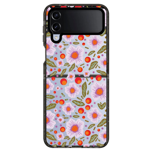 Pink Floral Pattern Phone Case 5_Samsung Z Flip [1499274]