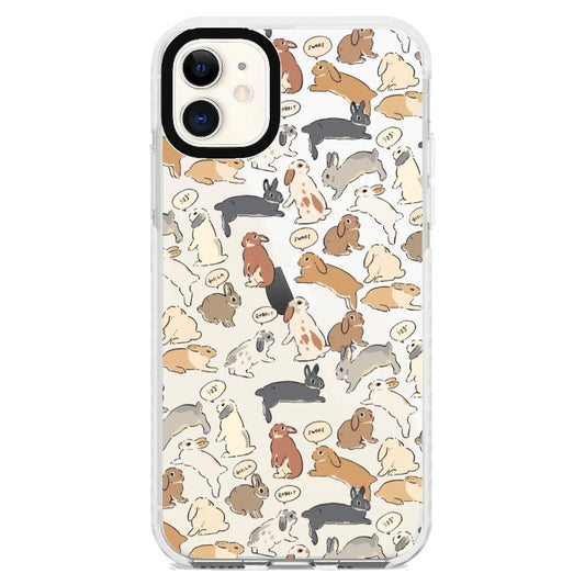 Bunnies Bunnies Bunnies!_iPhone Clear Impact Case [1495322]