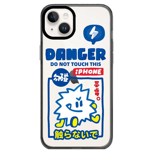 "Do Not Touch This Phone"_Clear Impact Phone Case [1505106]