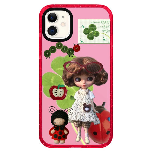 Blythe doll cloverbug ☘️ 🐞  _iPhone Clear Impact Case Limited  [1506632]