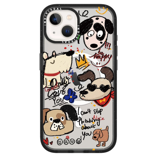 Graffiti Style Puppy Phone Case_ iPhone Ultra-MagSafe Case [1498828]