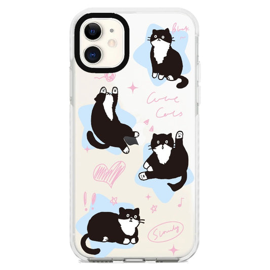 Funky cat_iPhone Clear Impact Case [1593092]