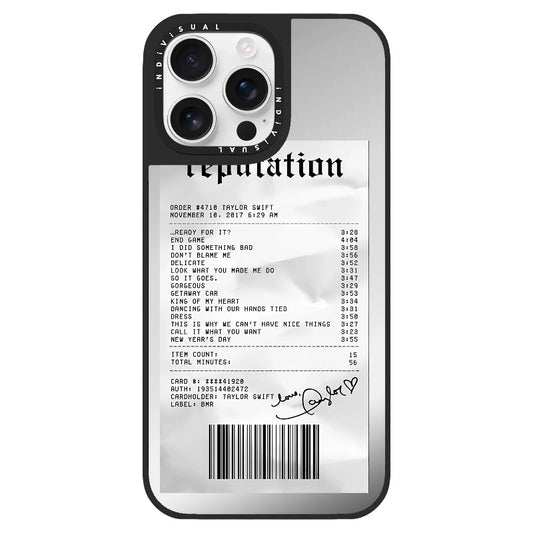 T.S Reputation Receipt Phone Case_Clear Impact Phone Case [1505132]