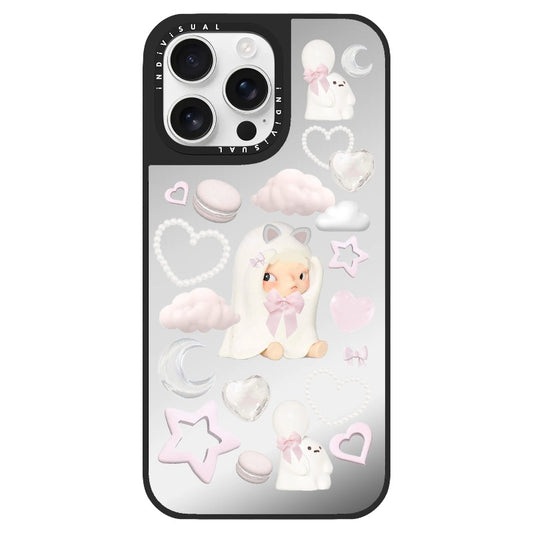 Pink Hirono Ghost 👻🎀 _Clear Impact Phone Case [1532106]