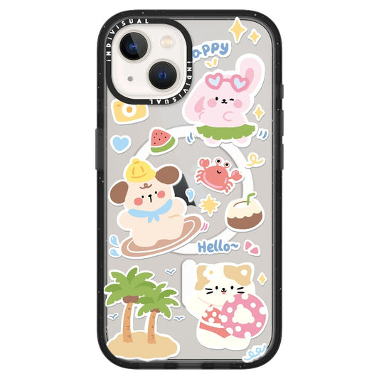 Summertime with Animal Friends_ iPhone Ultra-MagSafe Case [1503063]