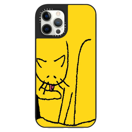 Mischievous Kitty_Clear Impact Phone Case [1614304]