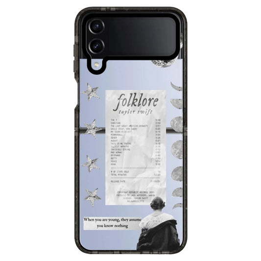 T.S Folklore Silver Star Phone case_Samsung Z Flip [1431847]