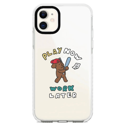 Baseball Doggie_iPhone Clear Impact Case [1488921]