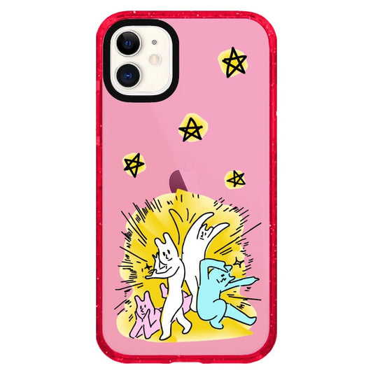 Korean Manga Style Friends and Stars_iPhone Clear Impact Case Limited  [1459722]