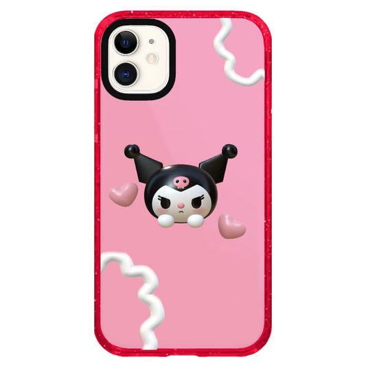 Kuromi love ♡︎_iPhone Clear Impact Case Limited  [981291]