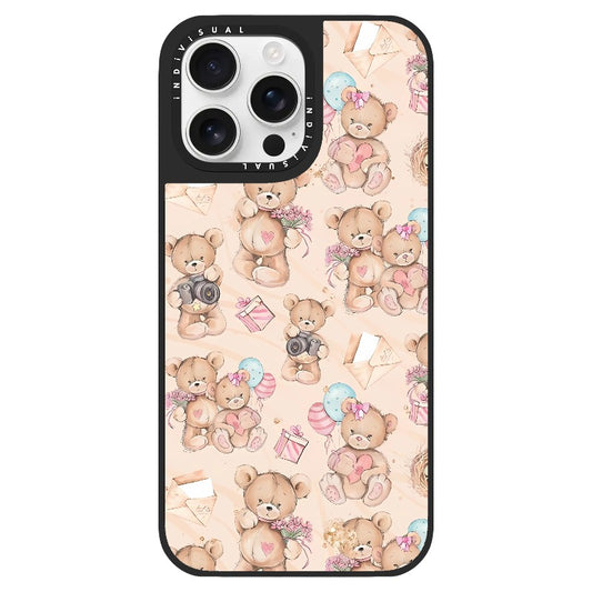 Teddy Bear Photographer_Clear Impact Phone Case [1531299]