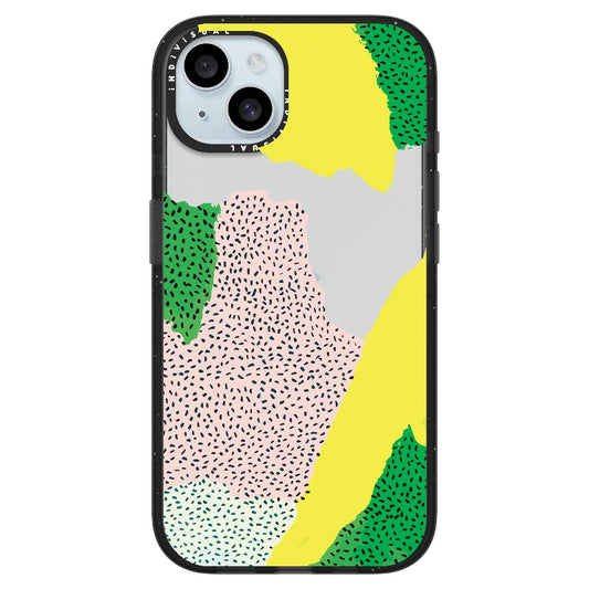 Green and Yellow Geometric Art Phone Case_iPhone Ultra-Impact Case [1506847]