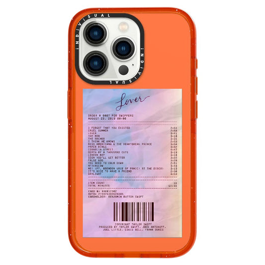 T.S Lover Receipt Phone Case_iPhone Ultra-Impact Case [1511238]