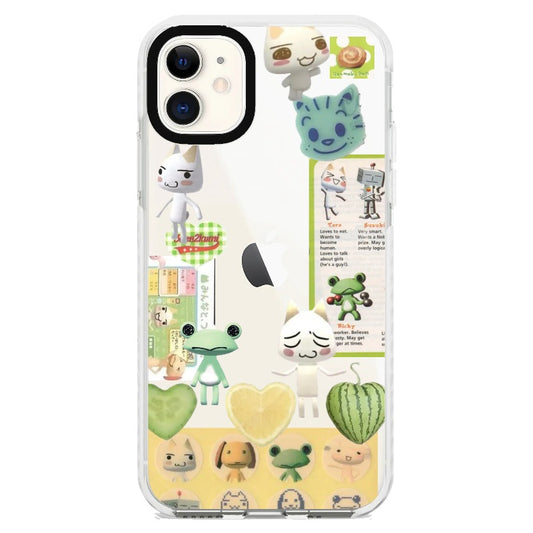 Game Cat_iPhone Clear Impact Case [1479142]